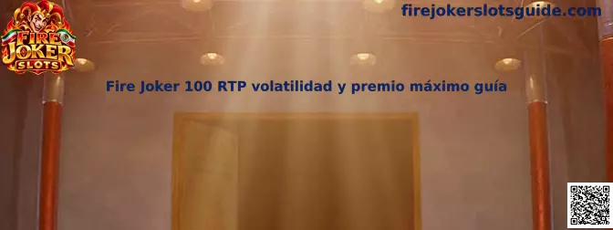 Imagen ilustrativa de Fire Joker 100 para consultar su RTP, volatilidad y premio máximo